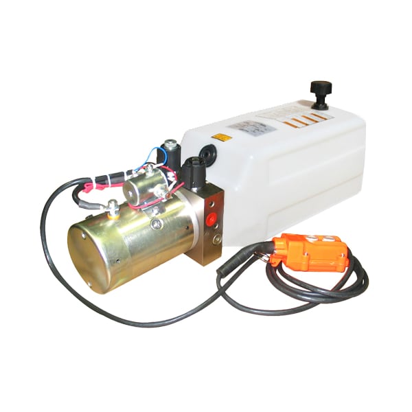 Bailey Hydraulics Powe Unit 12 Volt Double Acting 2.5 Gallon, 2500 PSI, Solenoid Operated 253150
